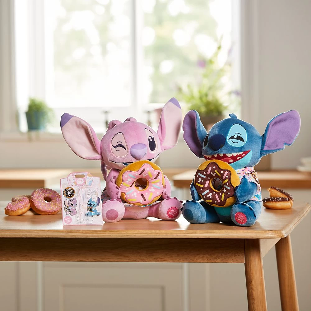 Disney Angel Stitch Attacks Snacks Plush – Donut – June 4 Disney Angel Stitch Attacks Snacks Plush – Donut – June - Image 2