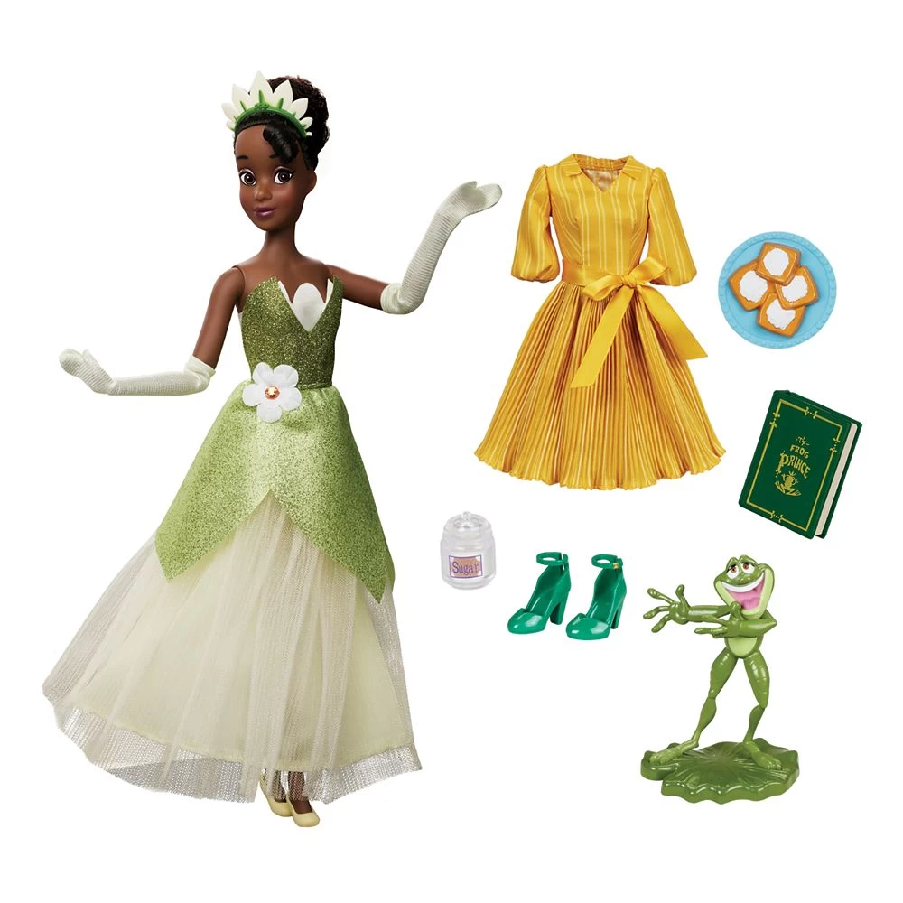 Tiana Disney Story Doll – The Princess And The Frog – 11 1/2'' 11 Tiana Disney Story Doll – The Princess And The Frog – 11 1/2'' - Image 9