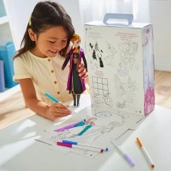 Anna Disney Story Doll – Frozen – 11 1/2'' -Disney 1610040902077 3