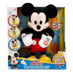 Mickey Mouse Hot Diggity Dance Mickey Sound And Movement Plush – Disney Junior 7 Mickey Mouse Hot Diggity Dance Mickey Sound And Movement Plush – Disney Junior -Disney 1713048410109 2
