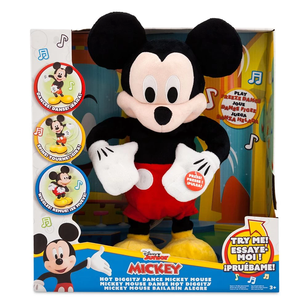 Mickey Mouse Hot Diggity Dance Mickey Sound And Movement Plush – Disney Junior 5 Mickey Mouse Hot Diggity Dance Mickey Sound And Movement Plush – Disney Junior - Image 3